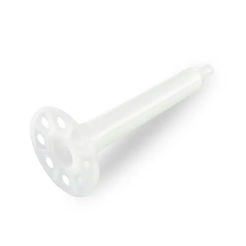 Дюбель тарельчатый гриб с гвоздем для ПМ IN120 бел. (уп.50шт) Промрукав PR08.12257