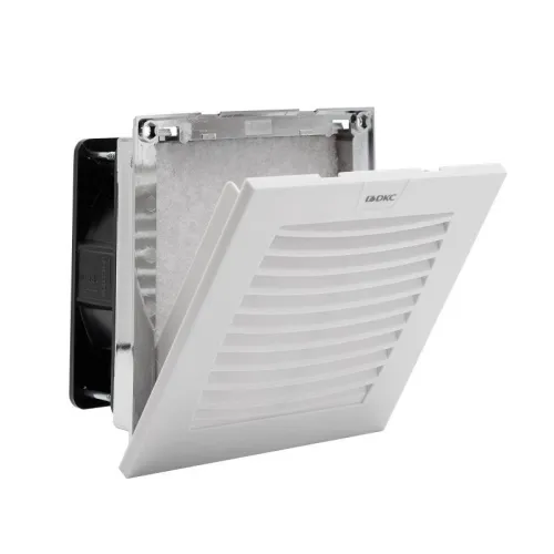 Вентилятор с фильтром ЭМС 100куб.м/ч 115-230В AC 152х152мм IP54 DKC R5MCV15231 фото 4