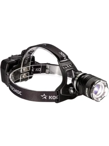 Фонарь налобный аккум. 10Вт P70 LED/Li-ion18650 3х1200мА.ч алюм. КОСМОС (KOC853Lit) фото 4