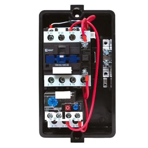 Пускатель магнитный КМЭ 25А 230В с РТЭ и индикатором PROxima в корп. IP65 EKF ctrp-r-25-230v-led фото 4