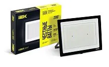 Прожектор светодиодный СДО 06-200 IP65 4000К черн. IEK LPDO601-200-40-K02