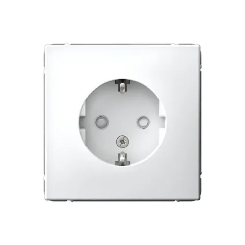 Розетка ArtGallery 16А с заземл. защ. шторки механизм бел. SE GAL000145