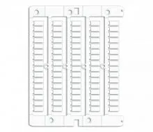 Маркировка для клемм DKC жесткая 5х10мм период 6мм бел. (уп.1200шт) DKC NUTB1061