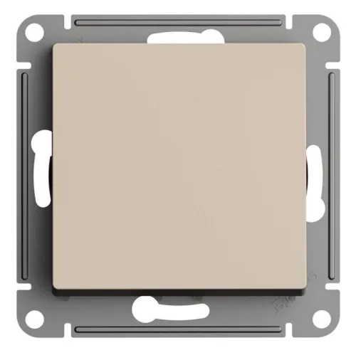 Выключатель AtlasDesign (сх. 1) 10AX с самовозвратом механизм песочн. SE ATN001215 фото 3