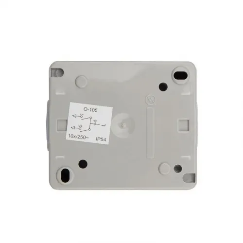 Выключатель 2-кл. ОП INDUSTRIAL IP54 сер. Kranz KR-78-0609 фото 4