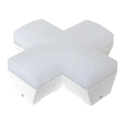 Коннектор фигурный для светодиодных линейных светильников ДБО-X бел. 12Вт 4000К IP20 LUMA EKF LBL-X-12-W-4000 фото 2