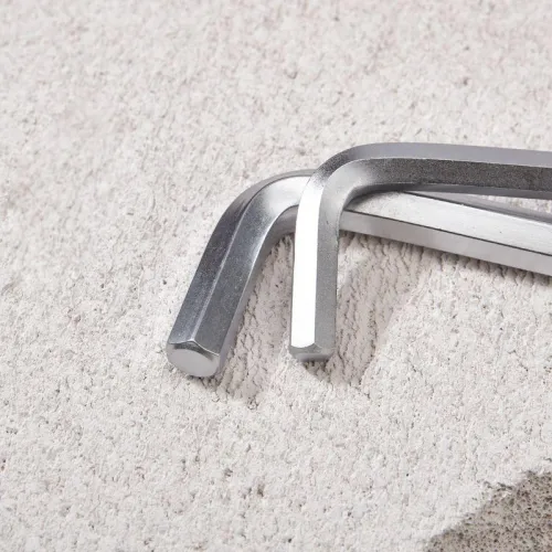 Набор ключей имбусовых HEX 1.5-10мм CrV 9шт удлиненные с шаром Kranz KR-12-5211 фото 3