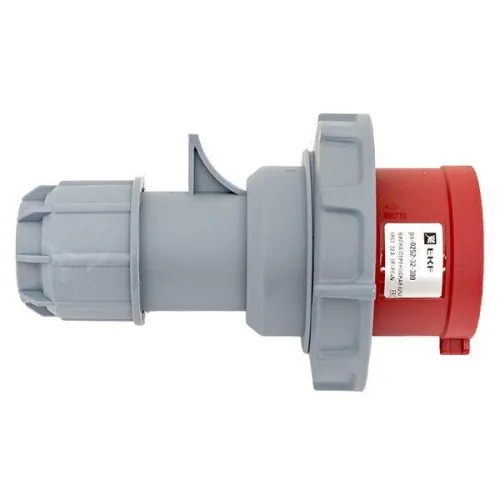 Вилка переносная 0252 3P+PE+N 32А 380В IP67 PROxima EKF ps-0252-32-380 фото 6