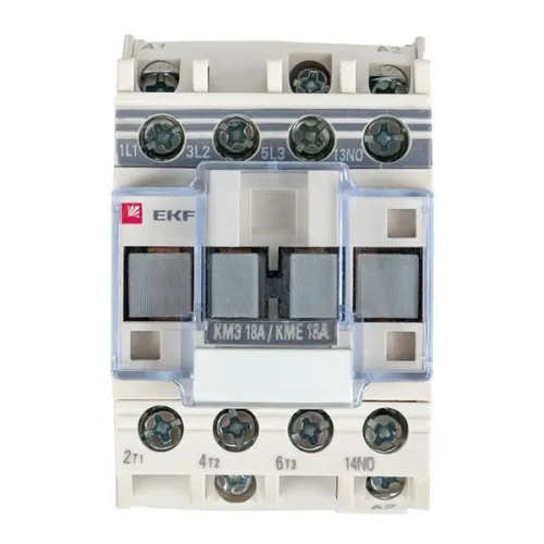 Контактор КМЭ-1 18А кат. 230В AC 1НО EKF ctr-s-18-220 фото 2