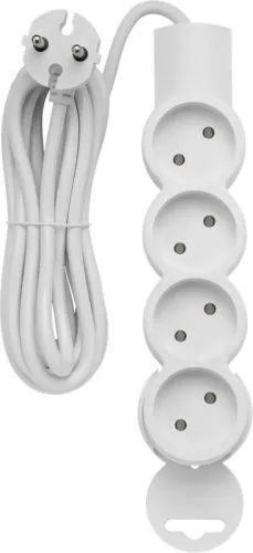 Удлинитель 4х3м без заземл. ПВС 2х0.75 REV 32010 6 фото 6