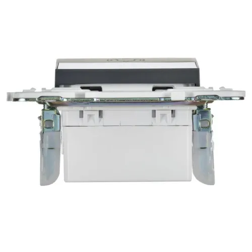 Кнопка звонка SKANDY 10А SK-V17T для отелей с индикацией титан IEK SK-V14-2-10-K48 фото 2