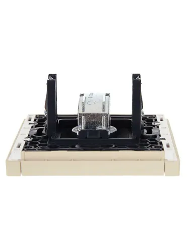 Розетка TV оконечная FORTE&PIANO FP428 ваниль IEK FP-A10-O-K10 фото 3