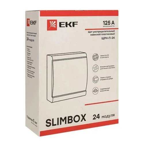 Щит ЩРН-П-24 "SlimBox" IP41 PROxima EKF sb-n-24 фото 3