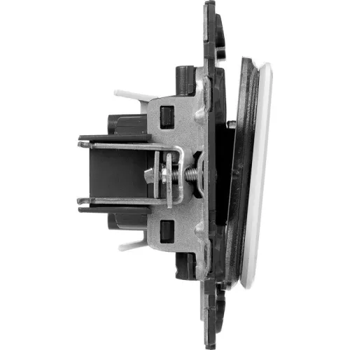 Выключатель 1-кл. СП Valena Allure 10А IP20 250В 10AX с лицев. панелью безвинтов. зажимы механизм бел. Leg 752701 фото 7