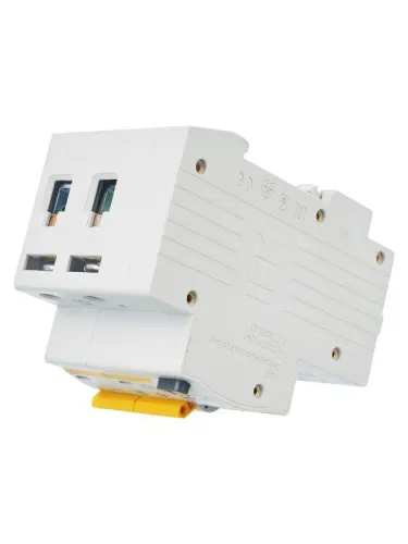 Выключатель автоматический дифференциального тока 2п C 50А 30мА тип AC 4.5кА АД-12 KARAT IEK MAD10-2-050-C-030 фото 6