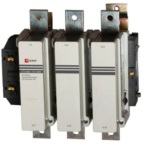 Контактор КТЭ 630А кат. 380В AC 1НО EKF ctr-b-630-380