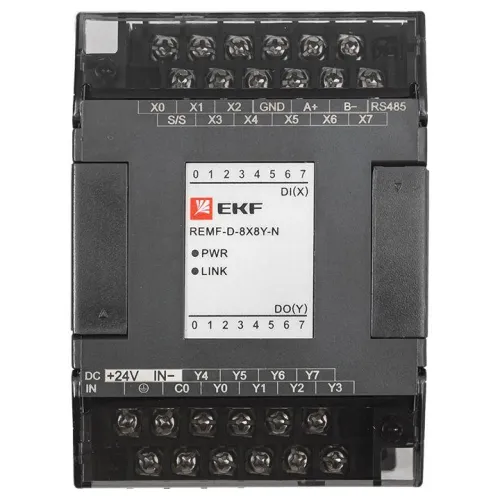Модуль дискретного в/в REMF 8/8 N PRO-Logic EKF REMF-D-8X8Y-N фото 3