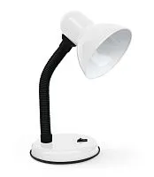 Светильник настольный СНО 22Б 60Вт E27 230В под лампу на основании с подвесом бел. IN HOME 4690612046860