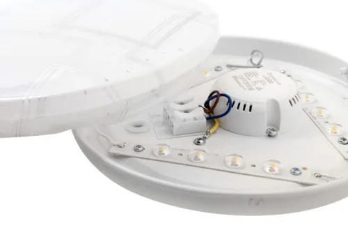 Светильник светодиодный LBS-8112 12Вт 4500К lines настенно-потолочный Ultraflash 15144 фото 6