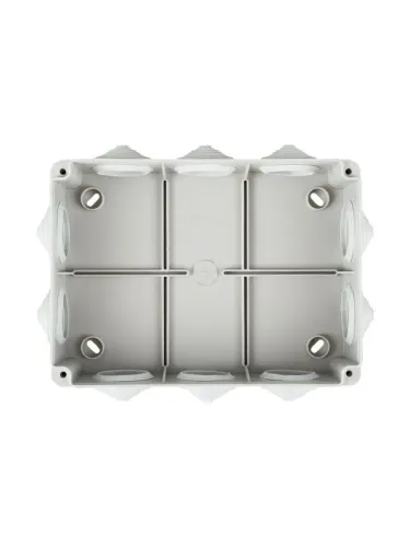 Коробка распаячная ОП 190х140х70 IP44 КМ41243 RAL7035 IEK UKO11-190-140-070-K41-44 фото 2