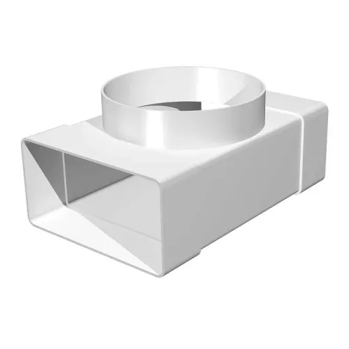 Тройник ТФП d160 с выходом 60х204 пластик ERA 620ТФ16П