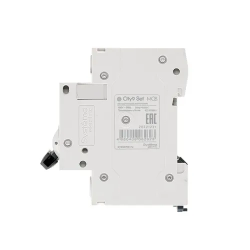Выключатель автоматический модульный 4п C 25А 4.5кА City9 Set 400В SE C9F34425 фото 3