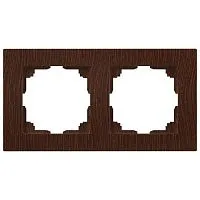 Рамка 2-м СП Accent 6-502-10 венге Intro Б0063754