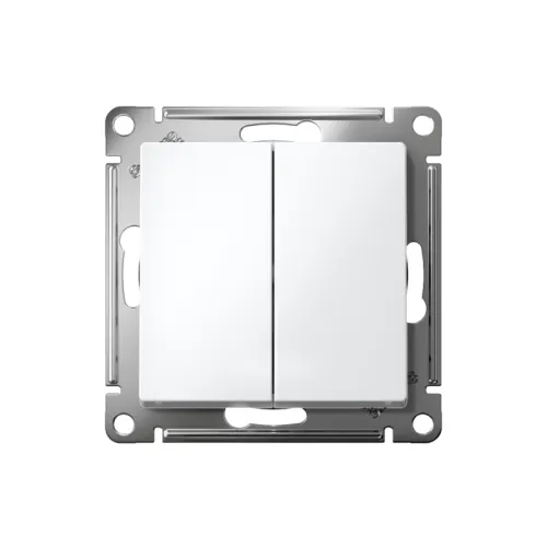 Выключатель 2-кл. AtlasDesign (сх. 5) 10AX с самовозвратом механизм бел. SE ATN000117 фото 2