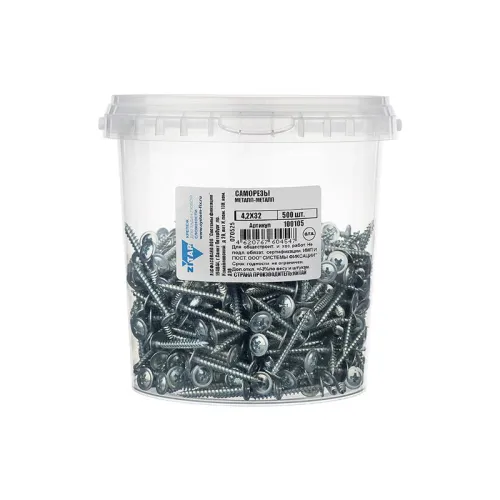 Саморез ШСММ 4.2х32 (уп.500шт) Tech-Krep/Zitar 100105 фото 2