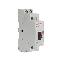 Контактор модульный max типа MCМ с ручным управлением 2P 25A 240В 2НО YON MCM-25-20-A240