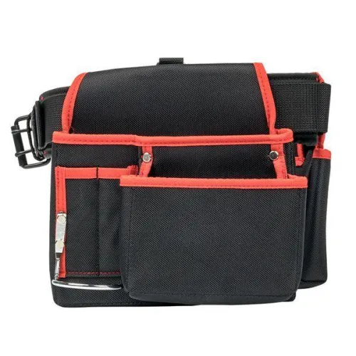 Сумка-пояс двухсекционная усиленная с двухшпеньковым ремнем С-12 Master EKF c-12 фото 10