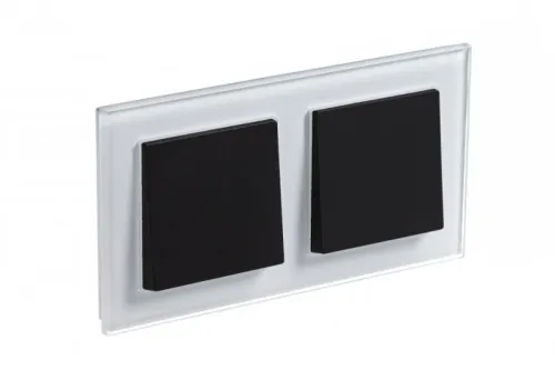 Рамка 2-м AtlasDesign Nature стекло бел. SE ATN320102 фото 4