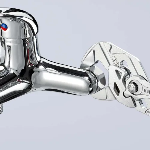 Клещи переставные-гаечный ключ 52мм (2дюйм) L-250мм Cr-V хром. обливные рукоятки Knipex KN-8603250 фото 3