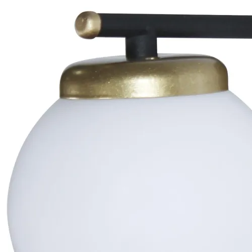 Светильник "Злата" 141 (плафон 8728) НСБ 01-4х25-101 G9 [ИМ] потолочн. черн.зол. Элетех 1005405280 фото 2