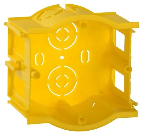 Коробка установочная С3 d68x45 для твердых стен (сборная проходная) (опт. уп) GENERICA UKT10-068-045-000-K0-N-UO