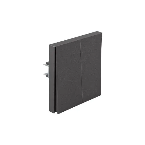 Переключатель проходной 2-кл. СП STRONG 10А графит Kranz KR-78-0709-6 фото 5