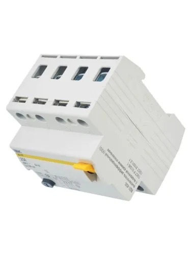 Выключатель дифференциального тока (УЗО) 4п 25А 300мА тип ACS ВД1-63S KARAT IEK MDV12-4-025-300 фото 4