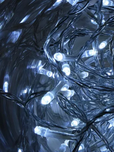 Гирлянда светодиодная LD120-W-E 120 с доп. подключ. до 20 доп. модулей 12м бел. SHLights 4607144111676 фото 2