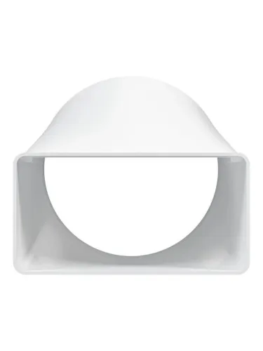 Переходник СПКП d100 эксцентриковый 55х110 пластик ERA 511СП10КП фото 3