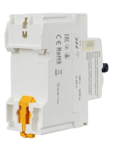 Выключатель дифференциального тока (УЗО) 2п 25А 30мА тип A ВДТ R10N ARMAT IEK AR-R10N-2-025A030 фото 5