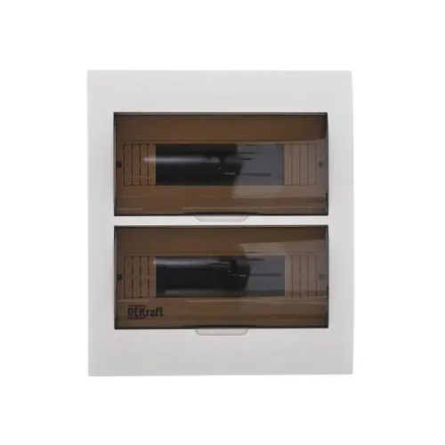 Корпус встраиваемый ЩРВ-П-24 35х30х10 24мод. IP41 пластик. DEKraft 31006DEK фото 2