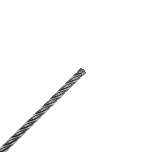 Бур по бетону SDS-Plus SUPER 6х210мм профессиональный цельная крестовая пластина Kranz KR-91-0454 фото 3