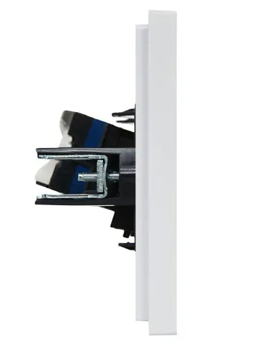 Розетка компьютерная RJ45 кат.6 FORTE&PIANO FP231 бел. IEK FP-K10-2-K01 фото 2