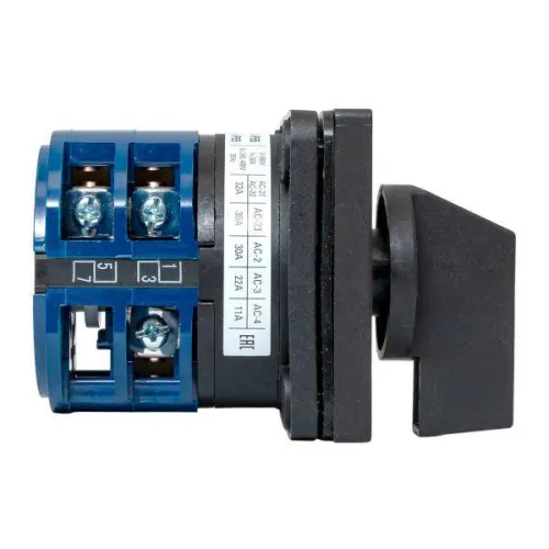 Переключатель кулачковый ПК-1-13 3п 32А "0-1" IP65 EKF pk-1-13-32-65 фото 5