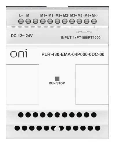 Модуль расширения входов выходов ПЛК 430 4 входа Pt100/Pt1000 24В DC ONI PLR-430-EMA-04P000-0DC-00 фото 7