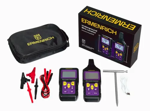 Детектор подземных проводов Ping SM150 фиолет. Ermenrich 84550 фото 3