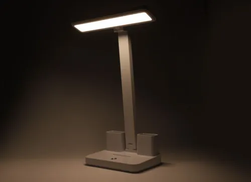 Светильник светодиодный настольный UF-814 C01 9Вт аккум. димм. смена цвет. темп. бел. Ultraflash 15167 фото 3