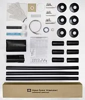 Муфта кабельная концевая наружн. уст. 10кВ 10КНТпН-3х(150-240) с болтов. наконечн. Нева-Транс Комплект 22020122