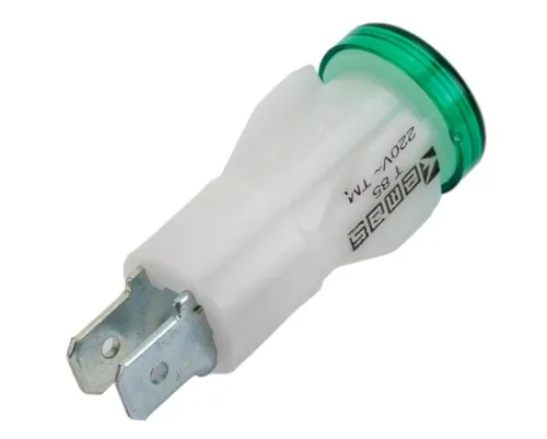 Арматура сигнальная 14мм с лампой 220В зел. EMAS S145NY фото 3