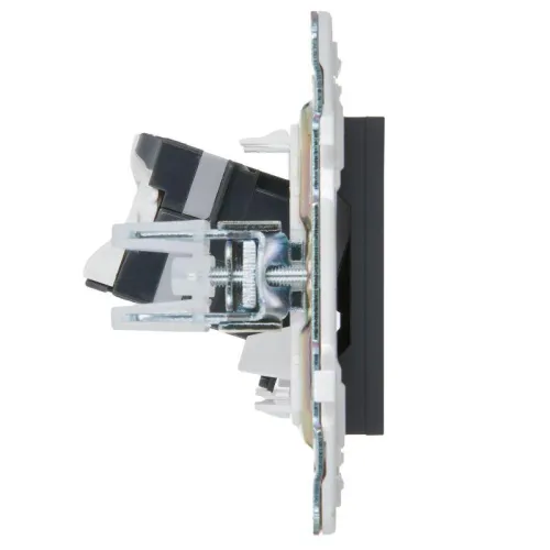 Розетка компьютерная RJ45 кат.5E SKANDY SK-K01G графит IEK SK-K10-1-K53 фото 4